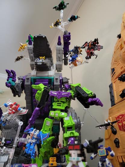 Another photo of the same display, this time taken from below for a different sense of scale