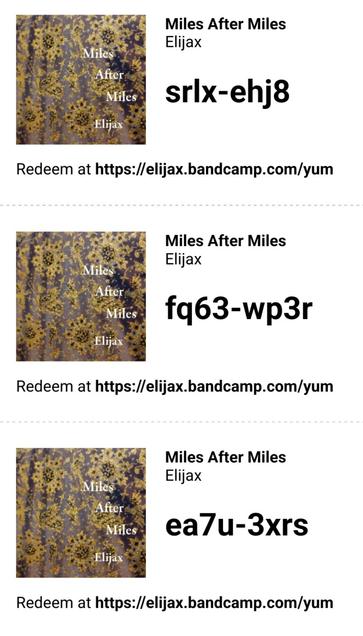Free #bandcamp #codes