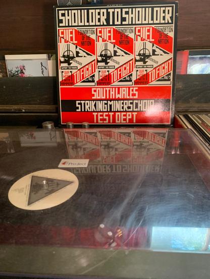 Test Dept. on the turntable