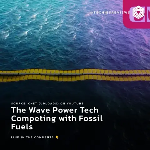 The Wave Power Tech Competing with Fossil Fuels