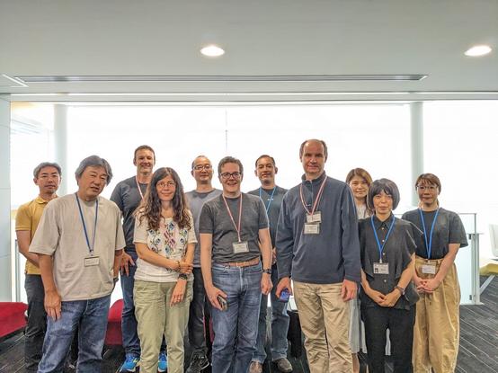 Group photo of Parteifreund the #IDR #BIA and #SSBD teams meeting after a recent training event