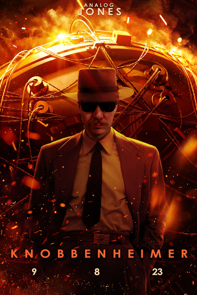 Knobbenheimer Oppenheimer poster parody