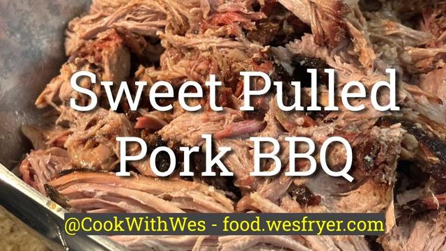 Sweet Pulled Pork BBQ