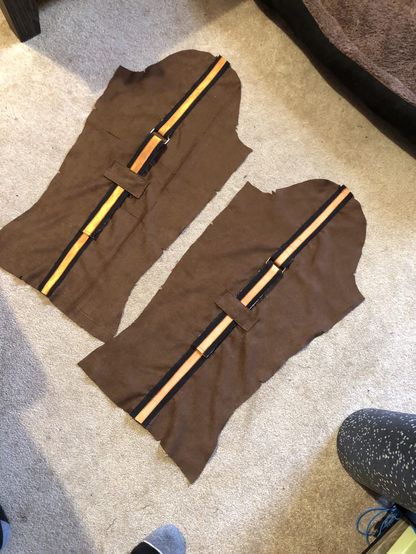 Yang from RWBY cosplay work in progress