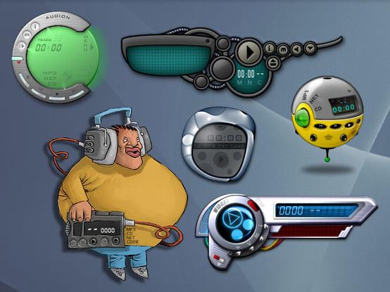 Some Audion Faces (skins)