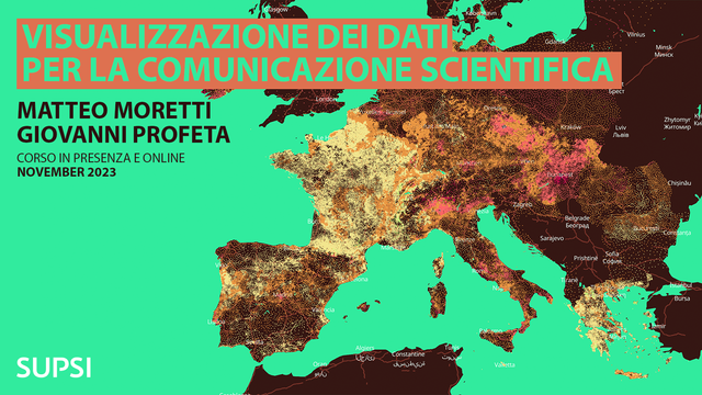 Cover of the course about visualizing data for scientific communication