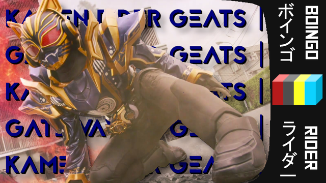 Youtube thumbnail featuring Na Go from Kamen Rider Geats in a dynamic pose.
