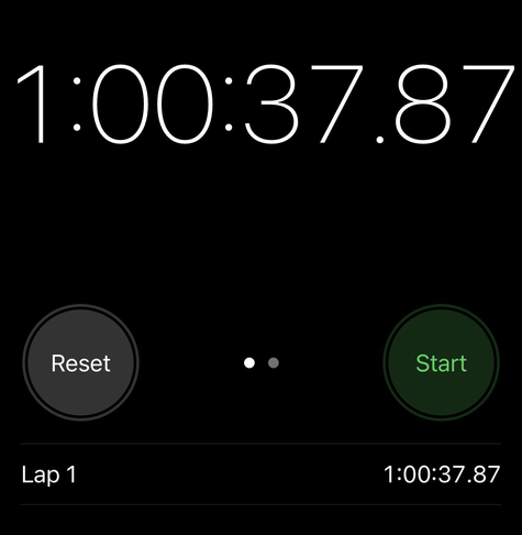 Workout stats!