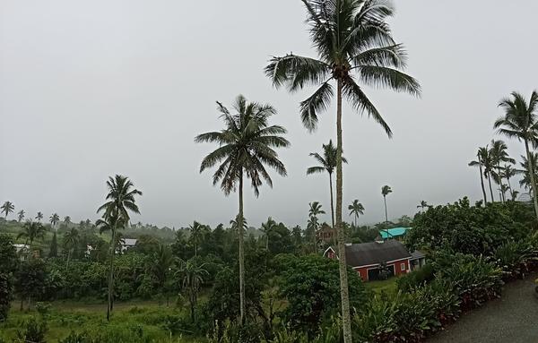 The Playfarm grounds view from Brizo Hotel.