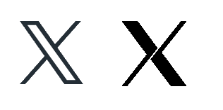 Two logos made from the letter X, looking very similar. One from X (formerly known as Twitter), one from X Window System