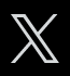 Le nouveau logo en X de Twitter.