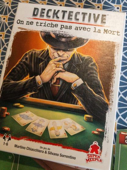 Couverture de Decktective On ne triche pas avec la mort.