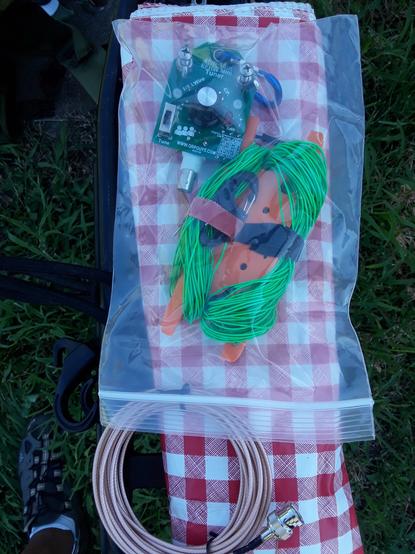 Amateur Radio DIY antenna with tuner