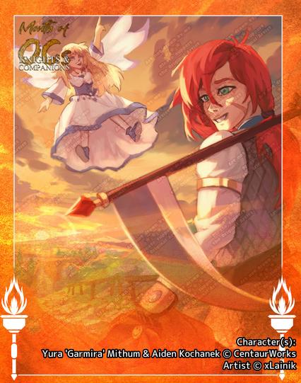 Aiden with his companion, Yura, has made it to the next village right as the sun begins to rise. A new dawn but they are ready for a good night's rest.