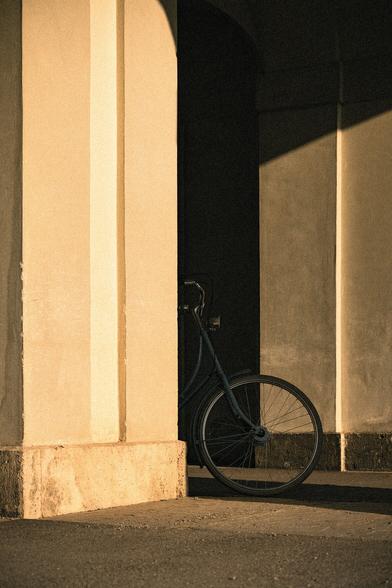 Lonely bicycle 
Nymphenburg Palace, Munich