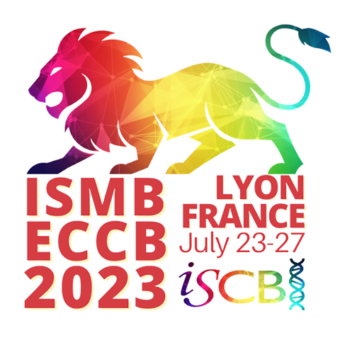 ISMB/ECCB 2023 logo.