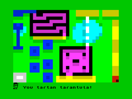 captura de tela do jogo retrô