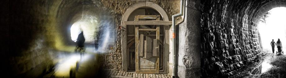 A corridor. A door. A tunnel leading to the light.