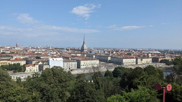 Survido de urbo Turino de la "Monte dei Cappuccini"