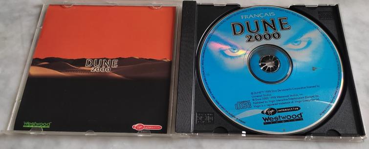 Le CD de Dune 2000 de Westwood Studios