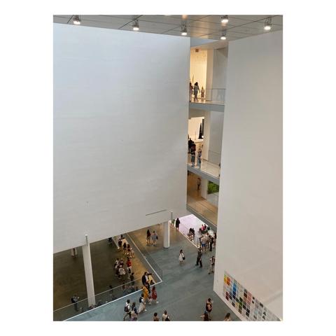 interior of moma