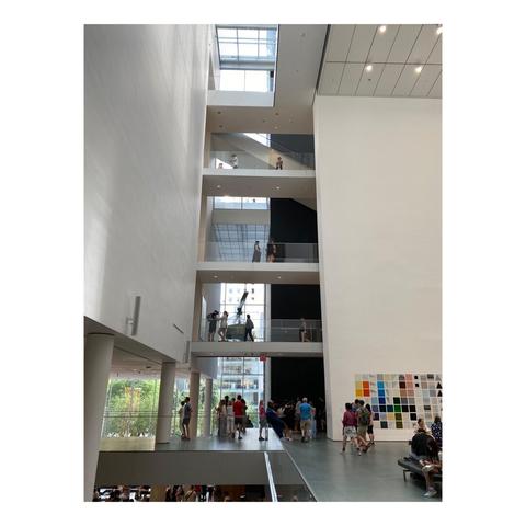 interior of moma