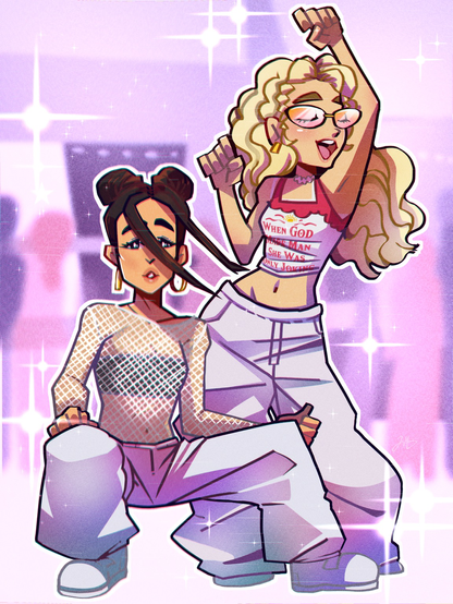 90s europop dancers