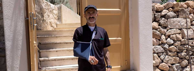 JAMAL ABU S’EIFAN.
PHOTO: MANAL AL-JA’BARI, B'TSELEM , 6 JULY 2023
