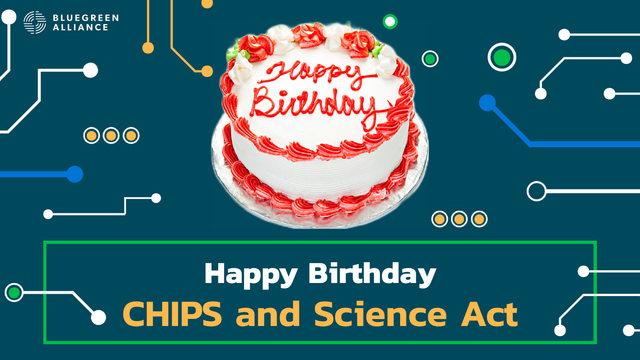 Happy Birthday Chips and Science Act