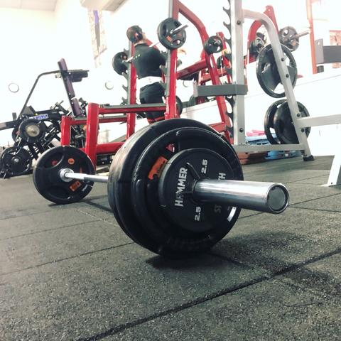 Dead lift 55kg sur la barre
