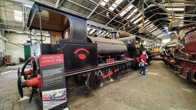 Locomotive Henry at Barrow Hill Roundhouse
