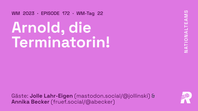 Thumbnail der neuen Folge mit Folgentitel, Gästen und einigen Meta-Informationen, die es auch alle hinter dem Link gibt.