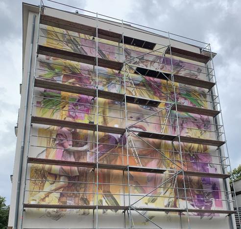 Artwork by Jakub "biko" Bitka in Zielona Góra (Poland) dedicated to Maryla Rodowicz, a Polish singer
