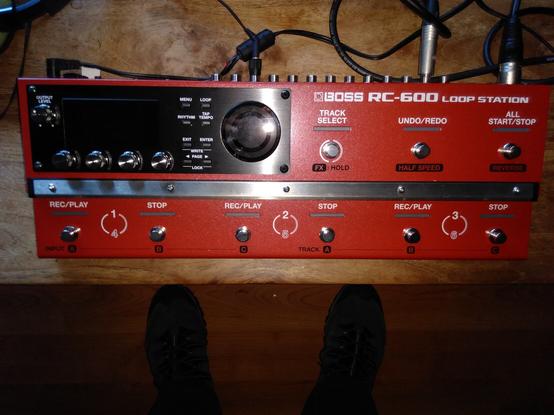 Foto van Boss rc-600 loop station