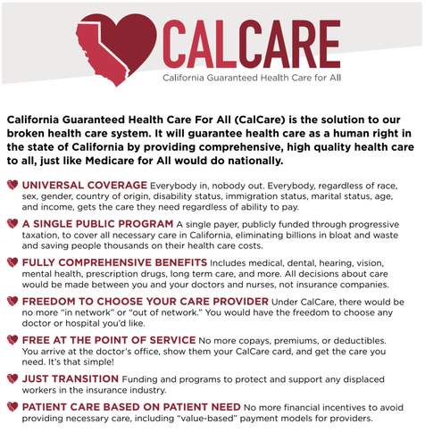 California Guaranteed Health Care for All (Cal Care)