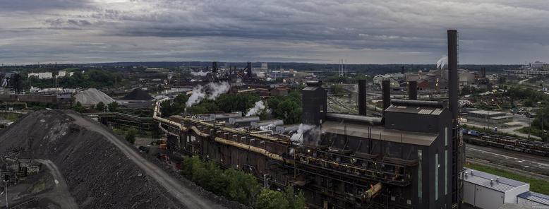 Cleveland Cliffs Panorama
West 3rd. Cleveland Ohio
-August 15, 2023