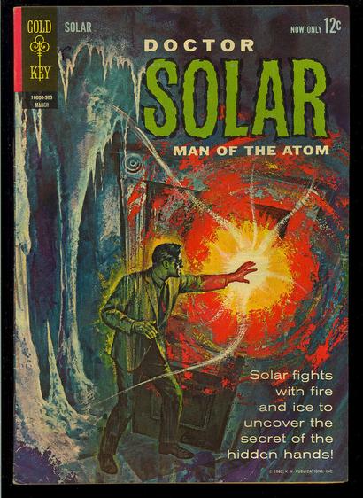 Doctor Solar #3 1963, cover artist George Wilson.