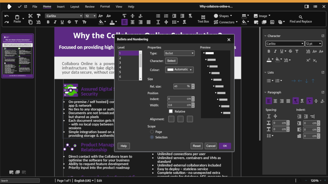 COOL Dark Mode screenshot