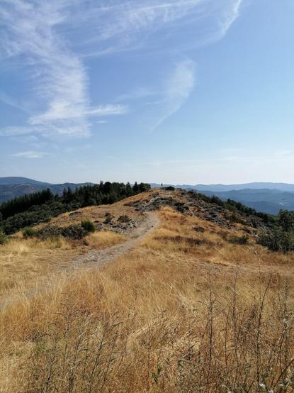 Blick in die Berge der Cevennen