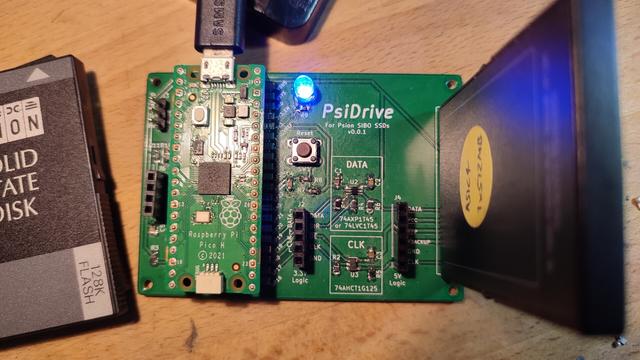 Top-down photo of the PsiDrive.