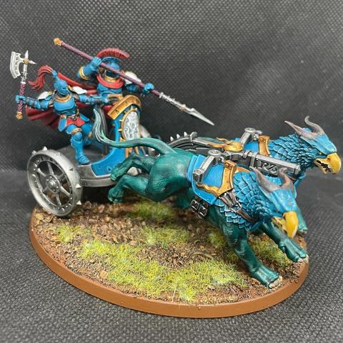 A Stormstrike Chariot of the Celestial Vindicators