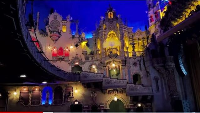 Majestic Theater, San Antonio, Texas and No, that is not the snack bar