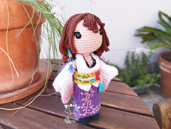 Yuna Amigurumi from Final Fantasy X