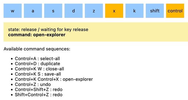 Screenshot of the linked example project