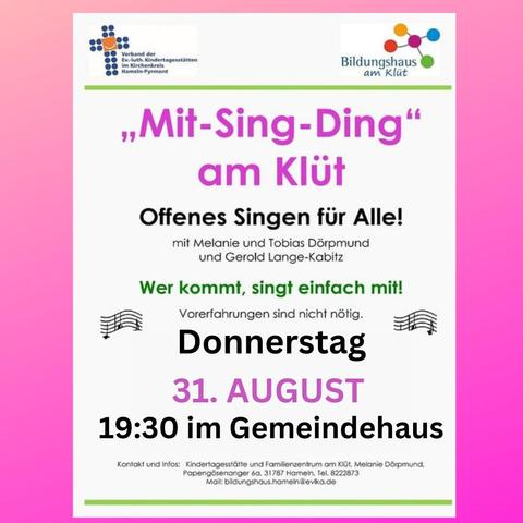 Veranstaltungsplakat