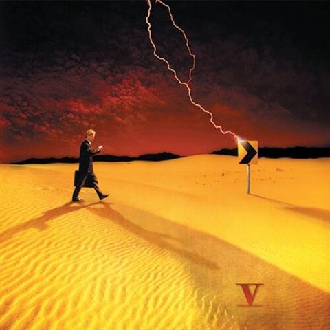 Cover art for Spock's Beard's album, "V".