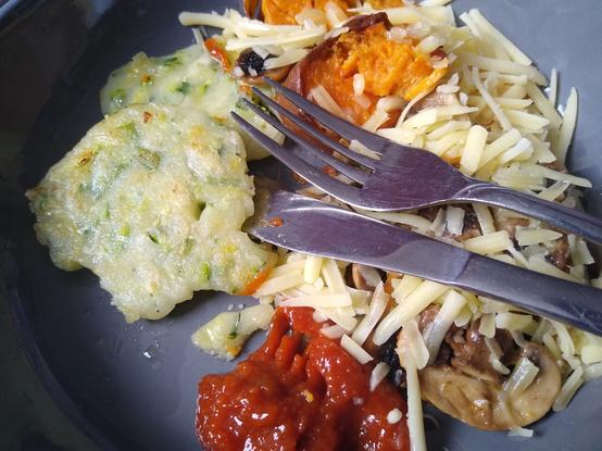 Korean pancake lunch