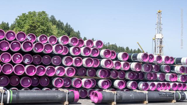 Das Areal des Geothermiekraftwerks bei Geretsried.