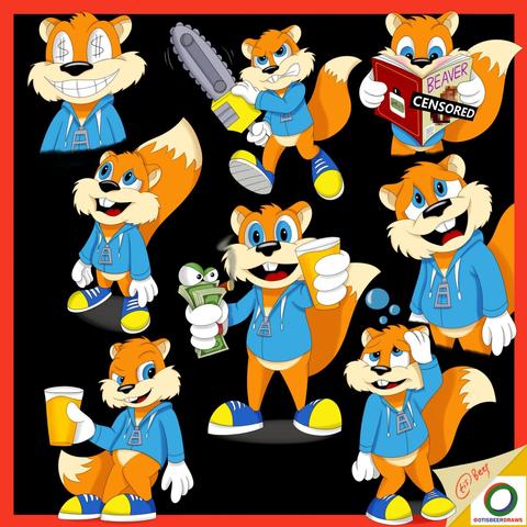 Conker from Conker's Bad Fur Day