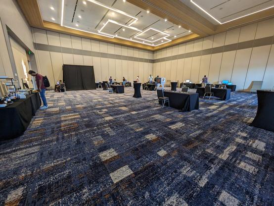 The PlayStation room at DevCon